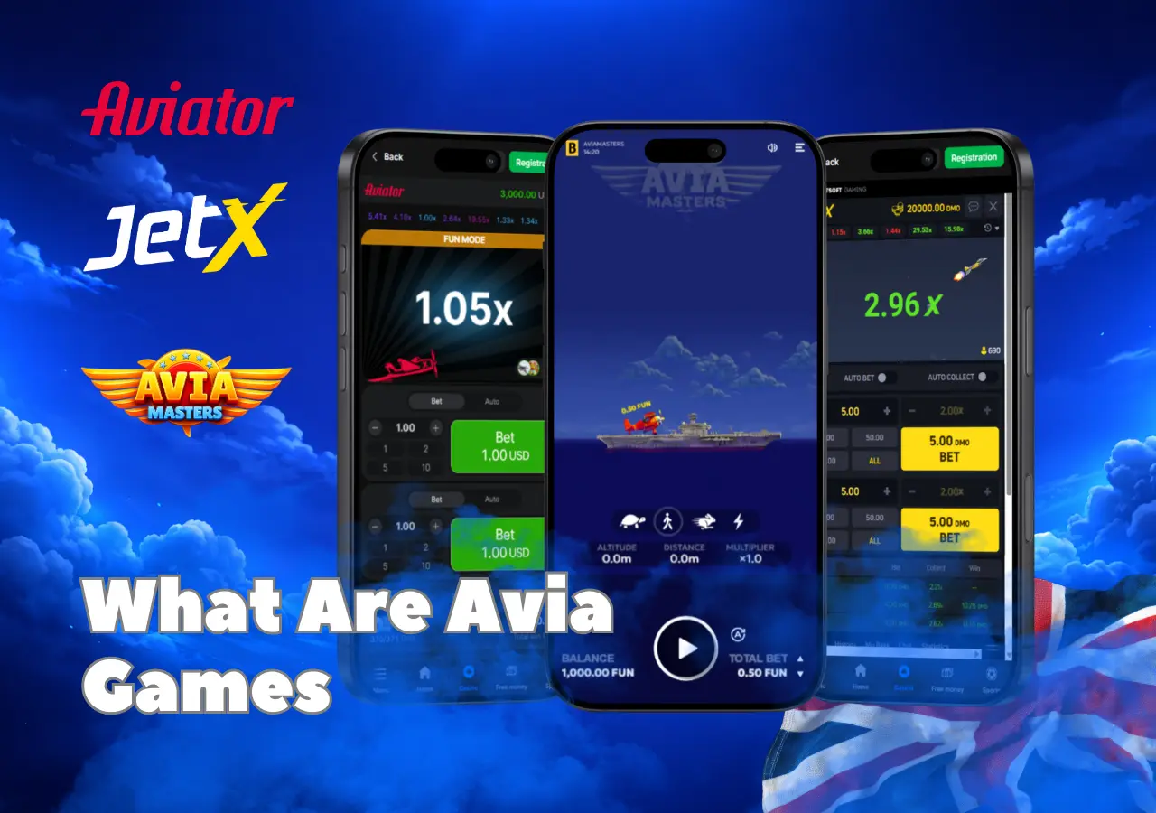 Fast paced avia multiplier gameplay